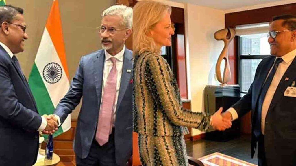 இலங்கை – இந்திய வெளிவிவகார அமைச்சர்கள் சந்திப்பு