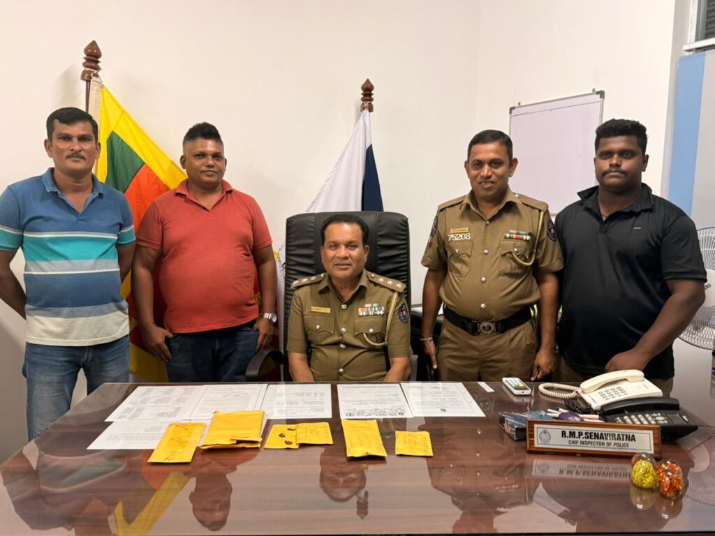 யாழில் போதைப்பொருளை வைத்திருந்த குற்றச்சாட்டில் ஆறு பேர் கைது!