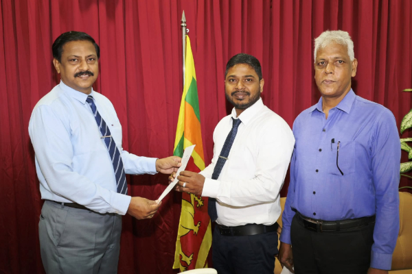 மாவட்ட செயலகத்திற்கு புதிய சமுர்த்திப் பணிப்பாளர் நியமனம்