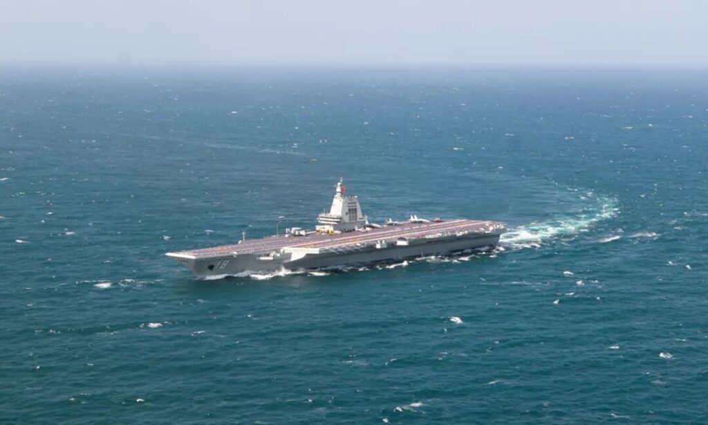 மின்காந்தம் பொருத்தப்பட்ட சீன போர்க் கப்பல்! இன்று முதலாவது கடல் பயிற்சி