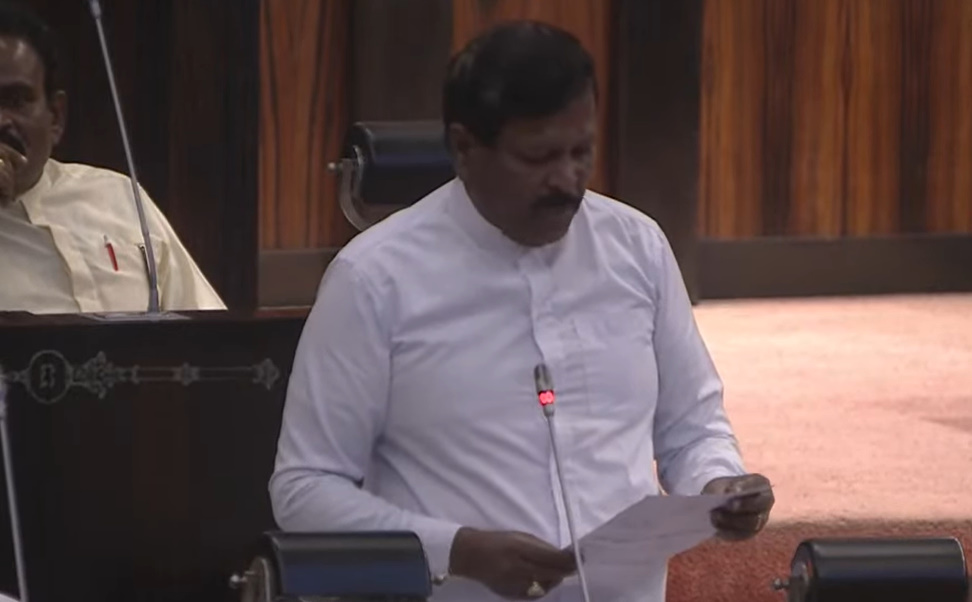 ஆனந்த சங்கரின் பிள்ளைகளுக்கு அரசு என்ன செய்யபோகிறது? நாடாளுமன்றில் ரவிகரன் எம்பி!