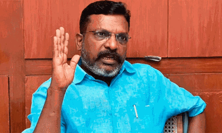 திருகோணமலை புத்தர் சிலை விவகாரம், திருமாவளவன் கண்டனம்