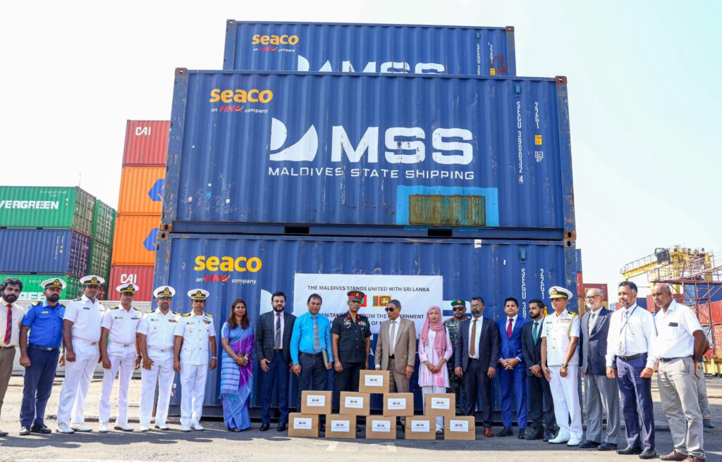 மாலைதீவின் அன்பளிப்பாக இலங்கைக்கு 25000 டின்மீன்கள்