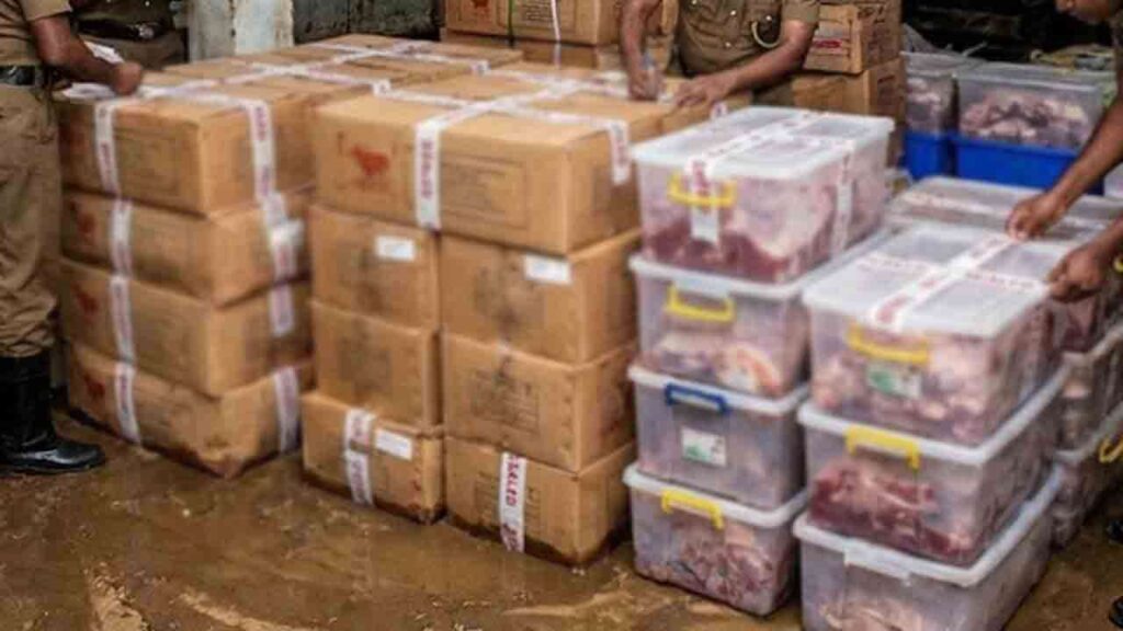 மனித பாவனைக்கு உதவாத 12000Kg இறைச்சி!