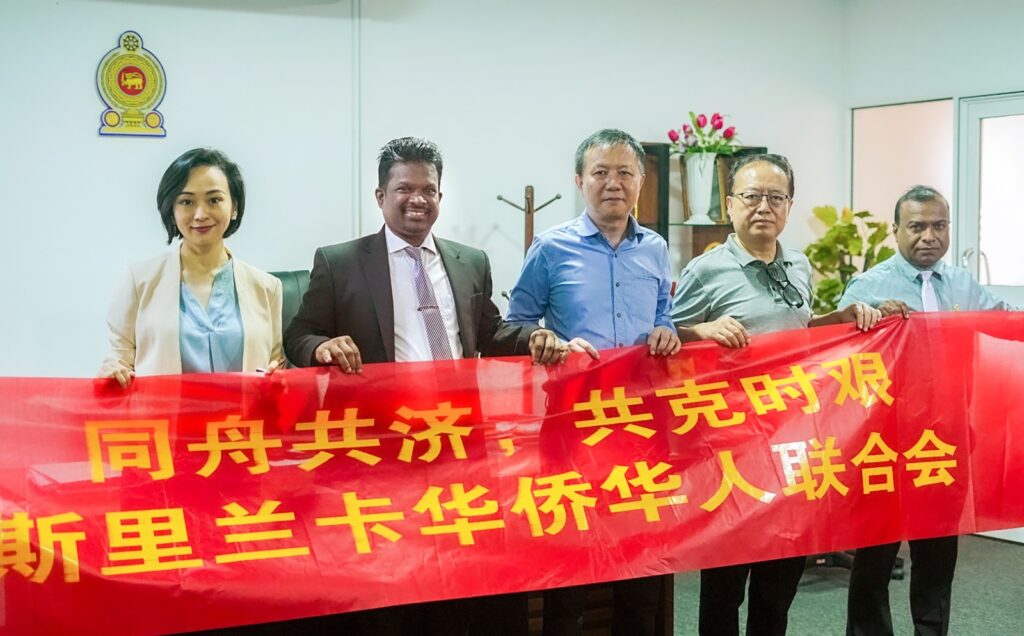 Sri Lanka Overseas Chinese Association மீட்பு பணிக்கு ஒரு மில்லியன் நன்கொடை!