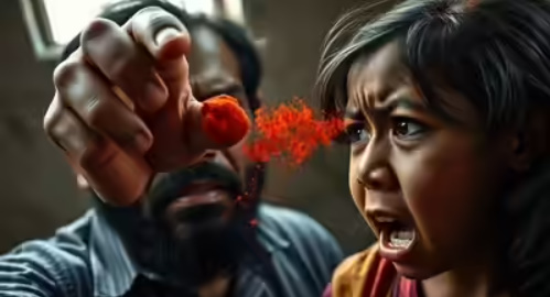 குழந்தைக்கு மிளகாய் பூசி சித்திரவதை – யாழில் நடந்த சம்பவம்!