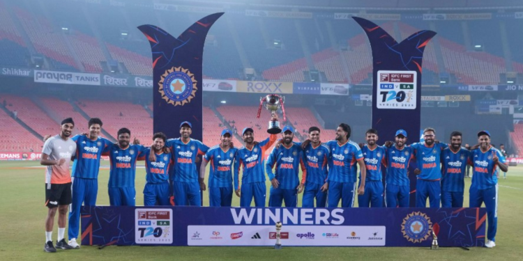 தென்னாபிரிக்காவை வீழ்த்தி வெற்றி பெற்ற இந்தியா!