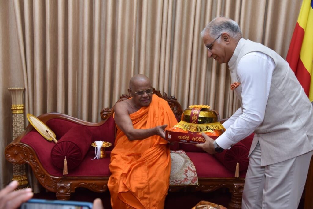 இந்தியாவிற்கு நன்றி கூறிய மகாநாயக்க தேரர்கள்