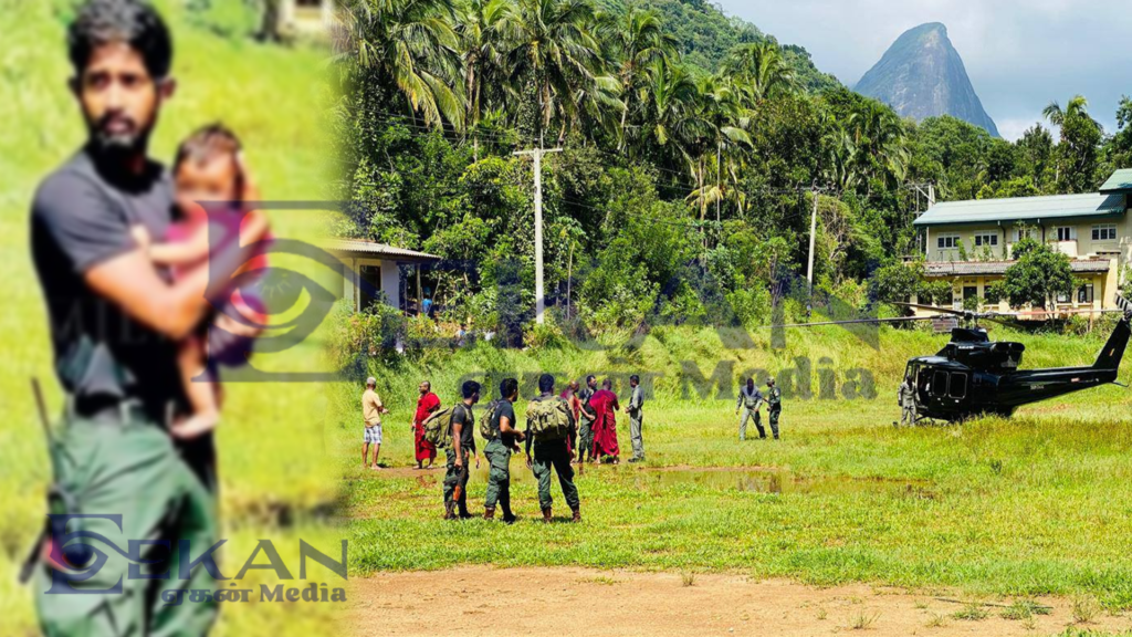 அனர்த்தத்தினால் தாயை பிரிந்த குழந்தையை ஒன்றுசேர்த்த இராணுவத்தினர்!