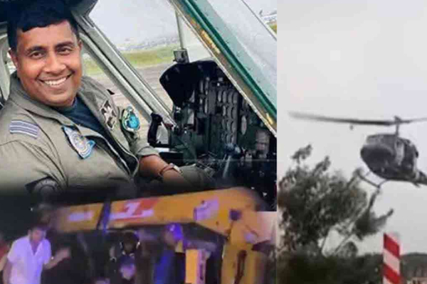 மீட்புப் பணியில் உயிரிழந்த விமானியின் இறுதிச்சடங்கு பற்றிய அறிவிப்பு