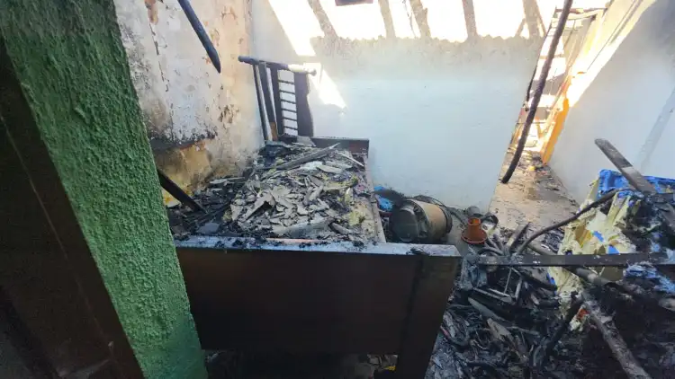 கொட்டகலை ஆகீல் தோட்டத்தில் தீ பரவல்