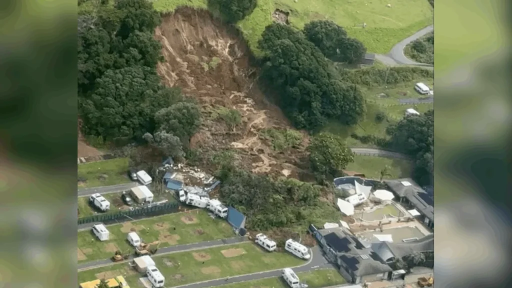 நியூசிலாந்தில் மண்சரிவில் சிக்கிய பலரைக் காணவில்லை