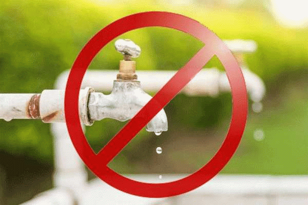 பல பகுதிகளில் நீர் விநியோகம் தடை!