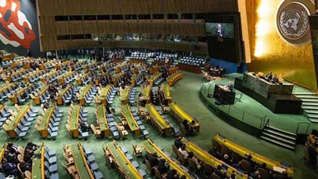 அமைதித் தீர்மானம் – ஐ.நா வாக்கெடுப்பைப் புறக்கணித்த இலங்கை!