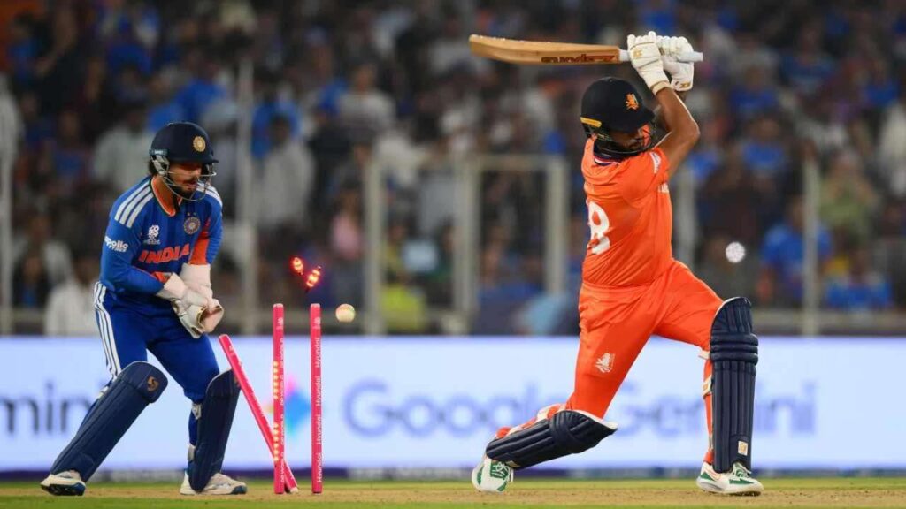 நெதர்லாந்து அணியை 17 ஓட்டங்களால் வெற்றிப் பெற்ற இந்தியா!