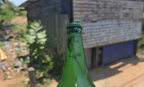 போத்தல் கள்ளில் இறந்த பல்லி!