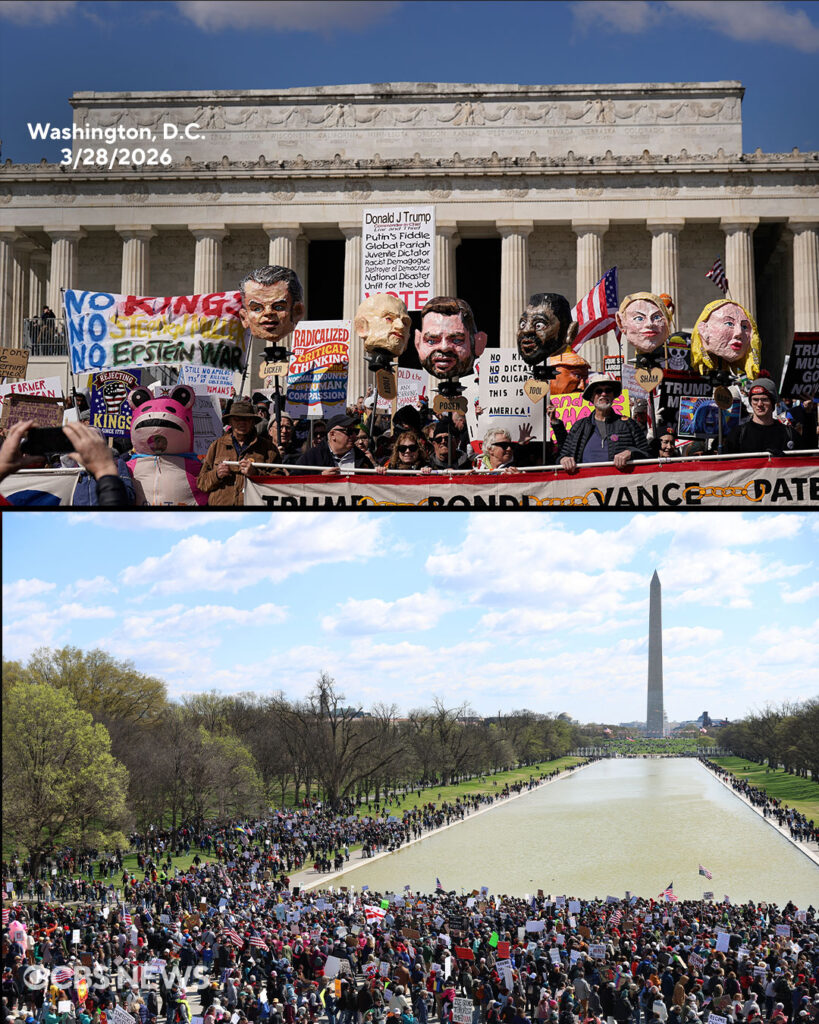 அமெரிக்காவில் ட்ரம்புக்கு எதிரான ‘நோ கிங்ஸ்’ பேரணிகள்