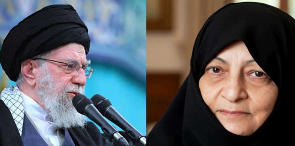 ஈரான் அதி உயர் தலைவரின் மனைவியும் உயிரிழப்பு!