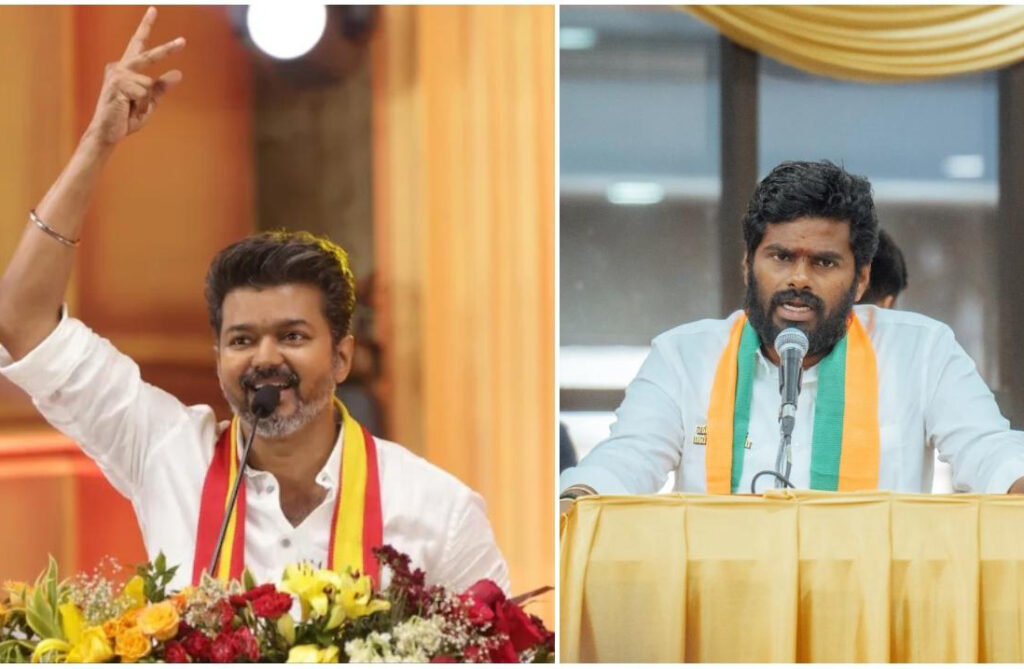 புதிய விமான நிலையத்தை எங்கு அமைப்பது?- விஜய்க்கு அண்ணாமலை கேள்வி