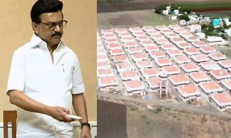 இலங்கைத் தமிழர்களுக்காக 772 புதிய வீடுகள்திறப்பு