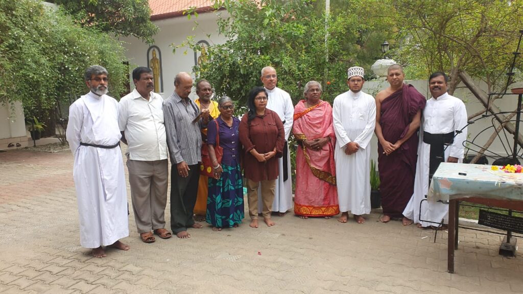 நாகவிகாரையில் ஒன்று கூடிய சர்வமத தலைவர்கள்!