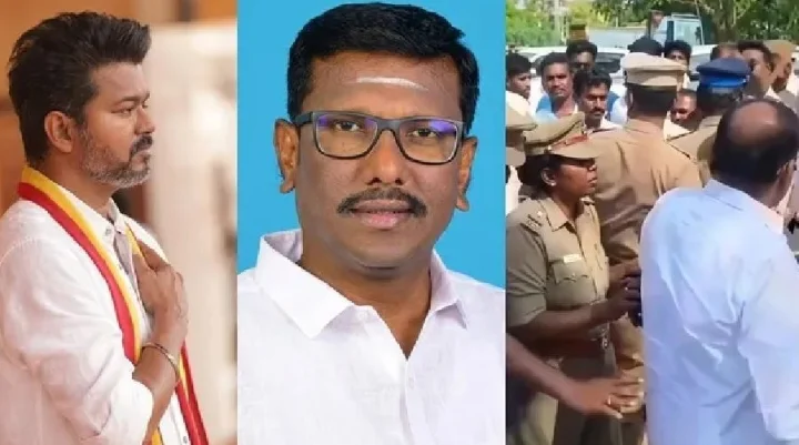 எடப்பாடியிடம் பணம் வாங்கிய தவெக வேட்பாளர் – ஆதவ் அர்ஜுனா