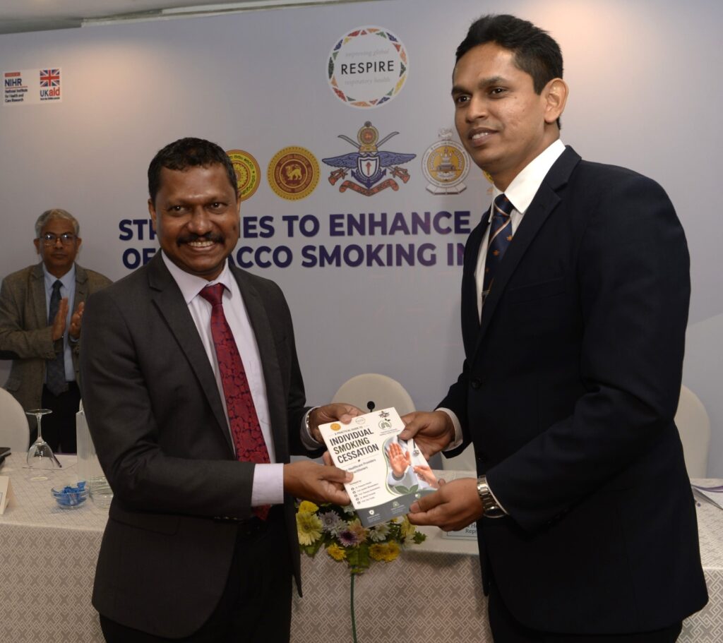 புகைப்பிடித்தலுக்கு எதிரான இயக்கத்தை இலங்கை தீவிரப்படுத்துகிறது