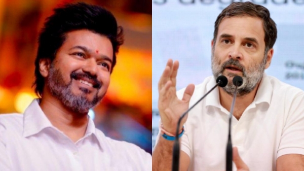 காங்கிரஸ் கட்சிக்கு எம்பி பதவி முதல்வர் விஜய் அறிவிப்பு