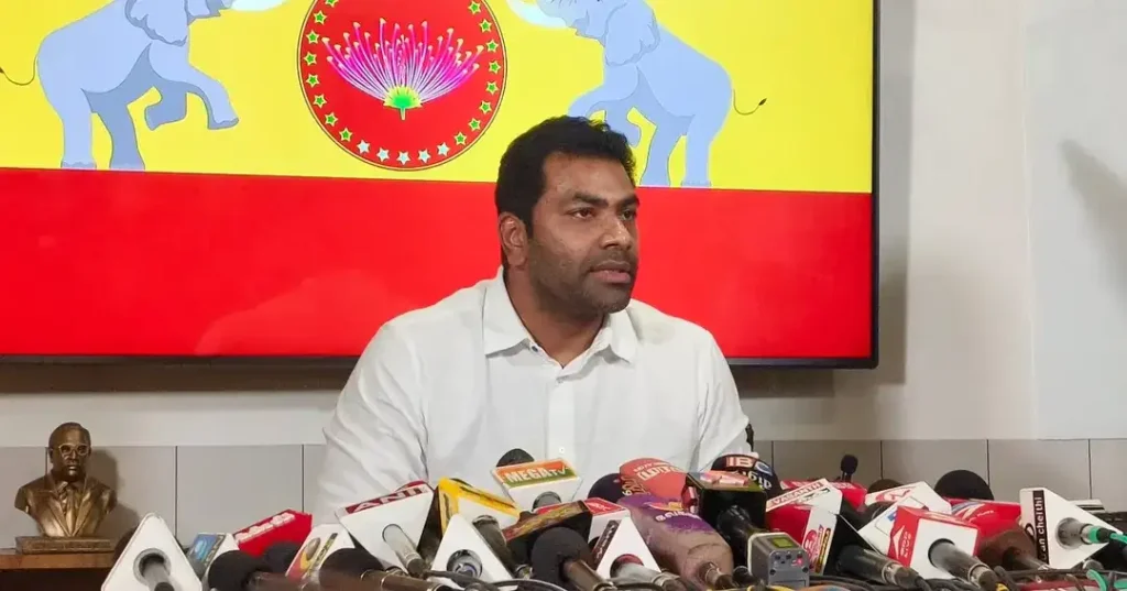 உதயநிதிக்காக கரூர் மக்களை கொன்றதாக பொலிஸார் மீது ஆதவ் அர்ஜுனா குற்றச்சாட்டு