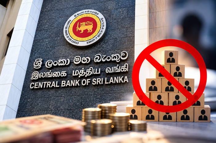தடைசெய்யப்பட்ட நிறுவனங்களின் பட்டியலை விரிவுபடுத்துகிறது மத்திய வங்கி